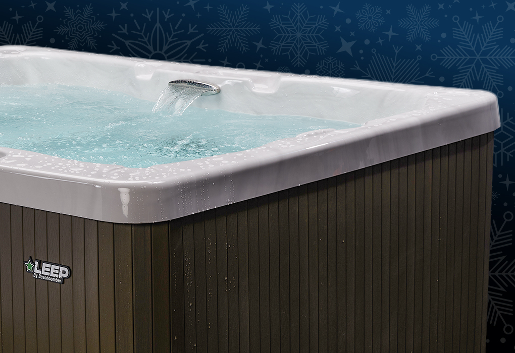 beachcomber leep 009 hot tub side angle